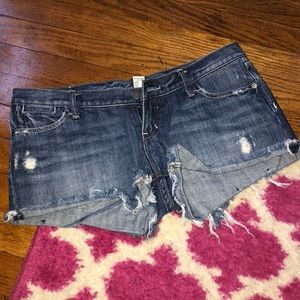 A&F jean shorts
